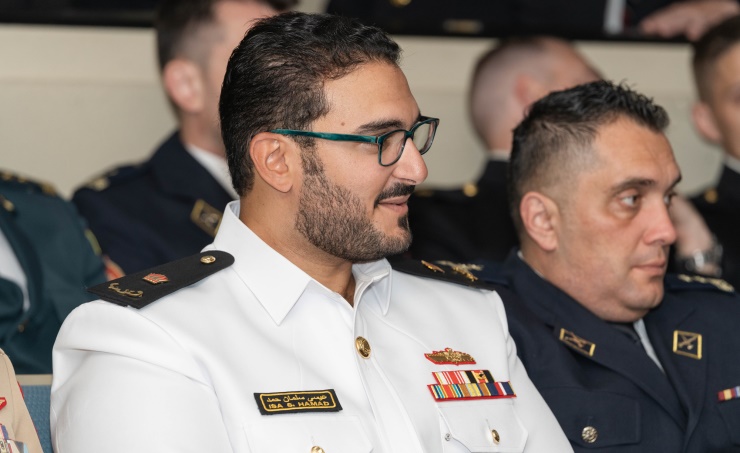 U.S. Marine Corps Forces Central Command (@usmarcent) on Twitter photo Congratulations to HH Staff Lt. Cmdr. Shaikh Isa bin Salman Al Khalifa on completing the Joint Command and Staff Course at the <a href="/MarineCorpsU/">Marine Corps University</a>! Marine Corps Joint Command and Staff Course emphasizes leadership, war studies, security studies, operations, and critical thinking. Congratulations to HH Staff Lt. Cmdr. Shaikh Isa bin Salman Al Khalifa on completing the Joint Command and Staff Course at the <a href="/MarineCorpsU/">Marine Corps University</a>! Marine Corps Joint Command and Staff Course emphasizes leadership, war studies, security studies, operations, and critical thinking.
