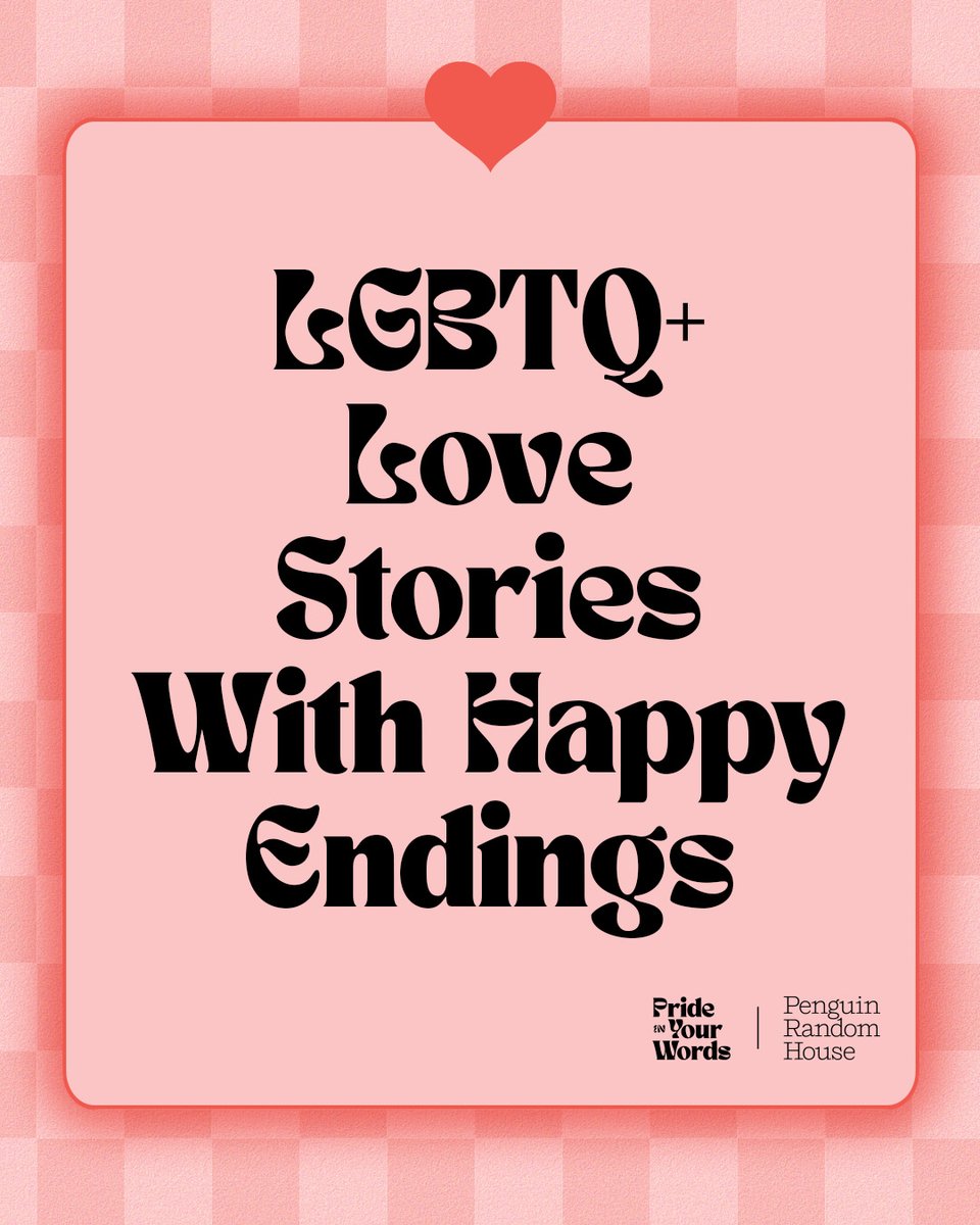 penguinrandom's tweet photo. LGBTQ+ Love Stories With Happy Endings: https://t.co/fnkCX40BN8 #PrideInYourWords https://t.co/S3SPoiwKTj
