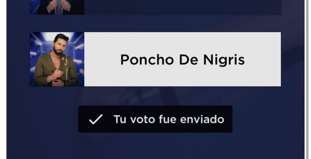Ponchodenigr's tweet photo. Voten por Poncho 
                            Aqui
                              ⬇️
https://t.co/MD7MSURDgD

#TeamPoncho #poncho #TeamCobra https://t.co/TRwYTHfcy0
