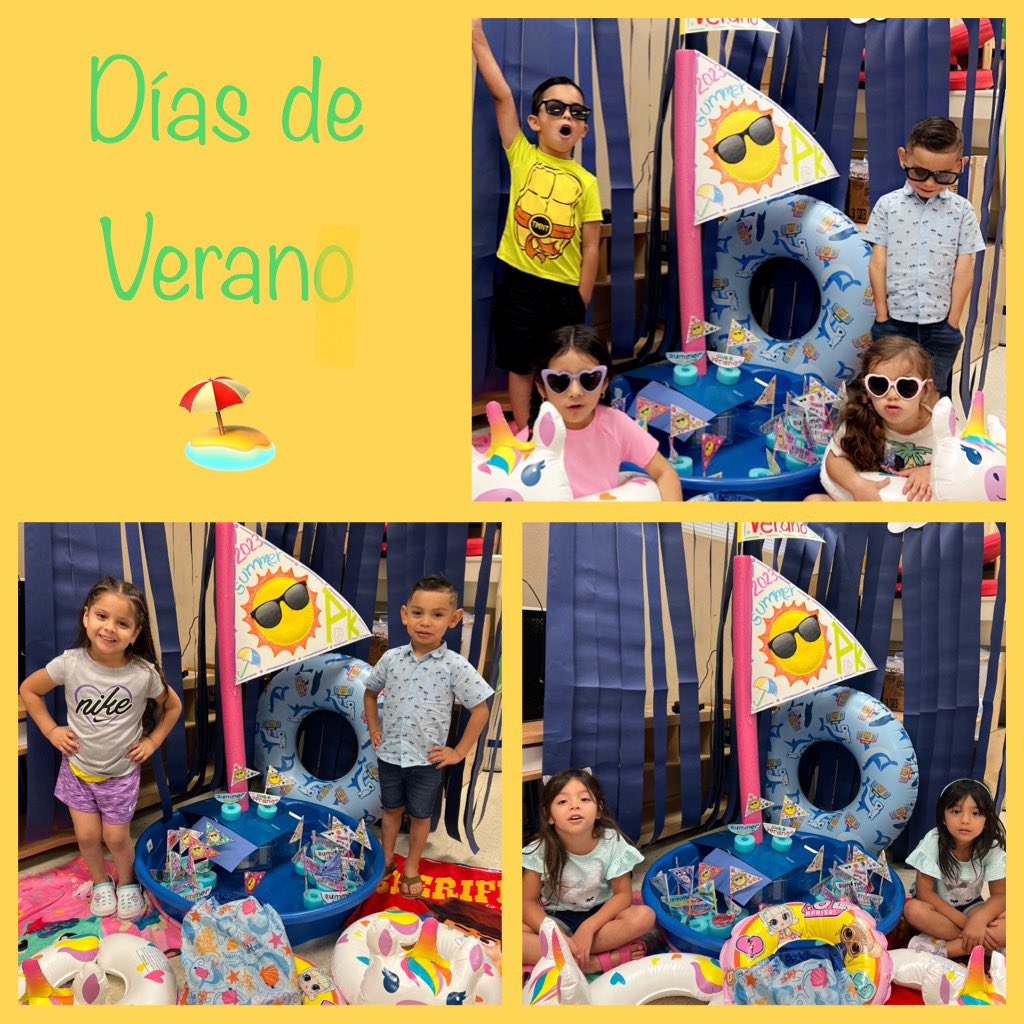 MsRamirezOES1's tweet photo. #pk Actividades divertidas  en escuelita de verano 🏖️😎@lfcisdESL_BIL @aamaro10 @avillarreal4079 https://t.co/v1sALS3Sdd