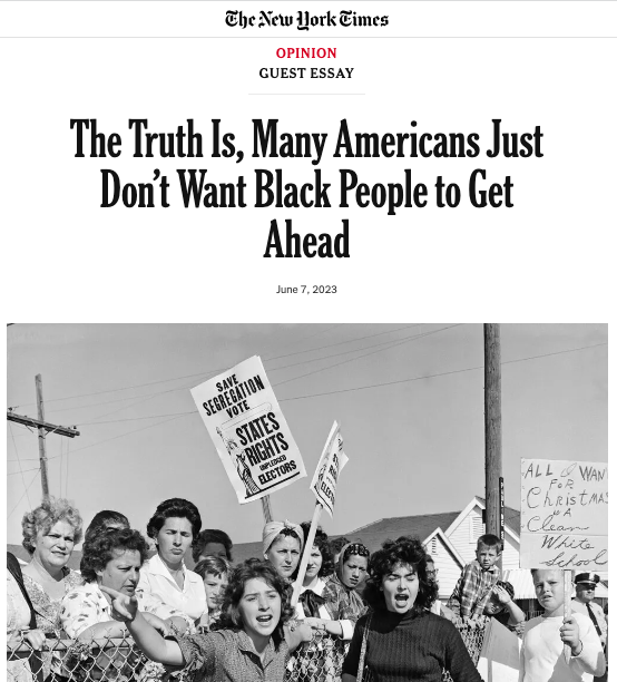 FreeBlckThought's tweet photo. If you were a media company and your goal was to breed racial resentment and undermine a multiethnic society, this is how you would go about doing it. https://t.co/k1b09V7Ivq