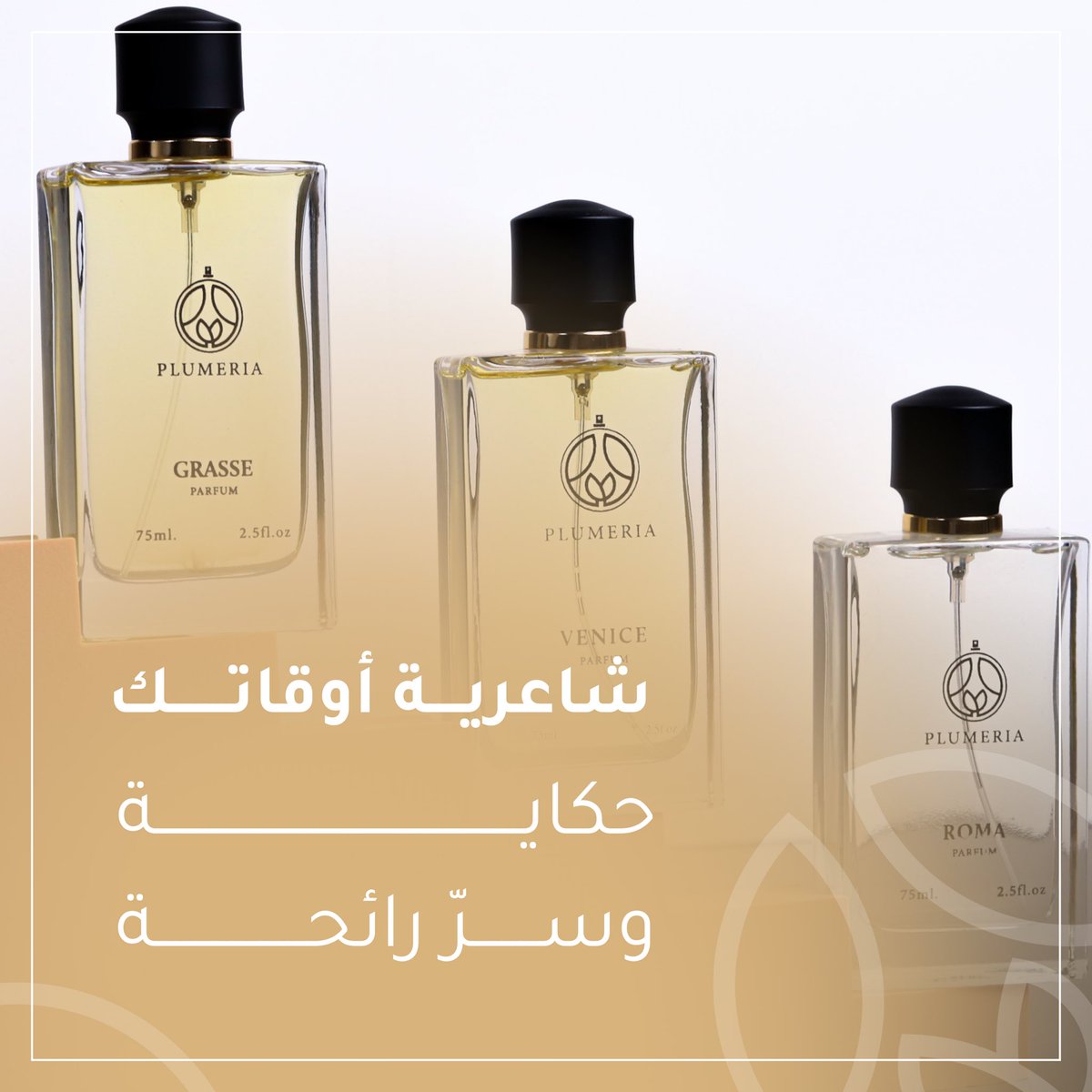 "بلوميريا" انعكاس الجمال وزهو الأوقات الخالدة، هنا نقلص المسافة ليكون المكان زاخرًا بالعبق الفائض وملهمًا لكل التفاصيل 

plumeriaperfumes.com

#عطر_اللحظة