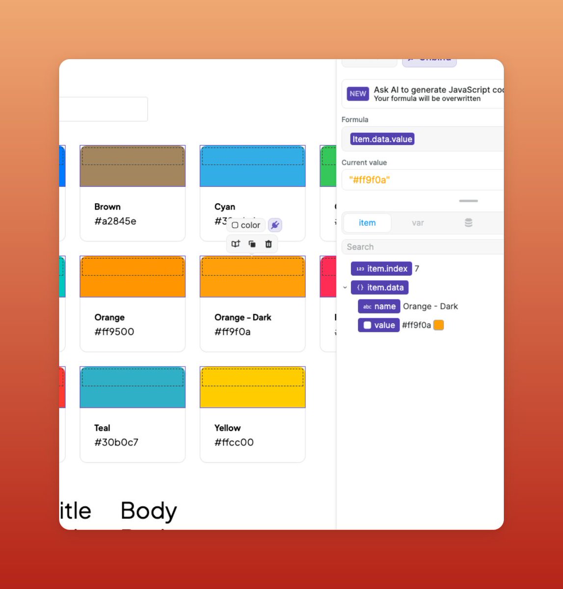 ZacharyByDesign's tweet image. #buildinpublic
Hello #WeWeb community,
I'm considering of creating more educational content as I learn new things. Would you be interested in learning tips on building a style guide or design system in @weweb_io?
Suggestions are welcome and I would be happy to help !