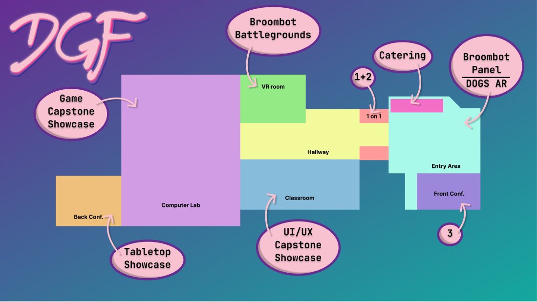 DePaulGameFest's tweet photo. Here's the layout for the festival! Join us in the Jarvis Center, on the Concourse level of the DePaul Center building!

Please note that the rooms numbered "1", "2", and "3" are the rooms reserved for resume reviews! https://t.co/Ssu4q9XOxX