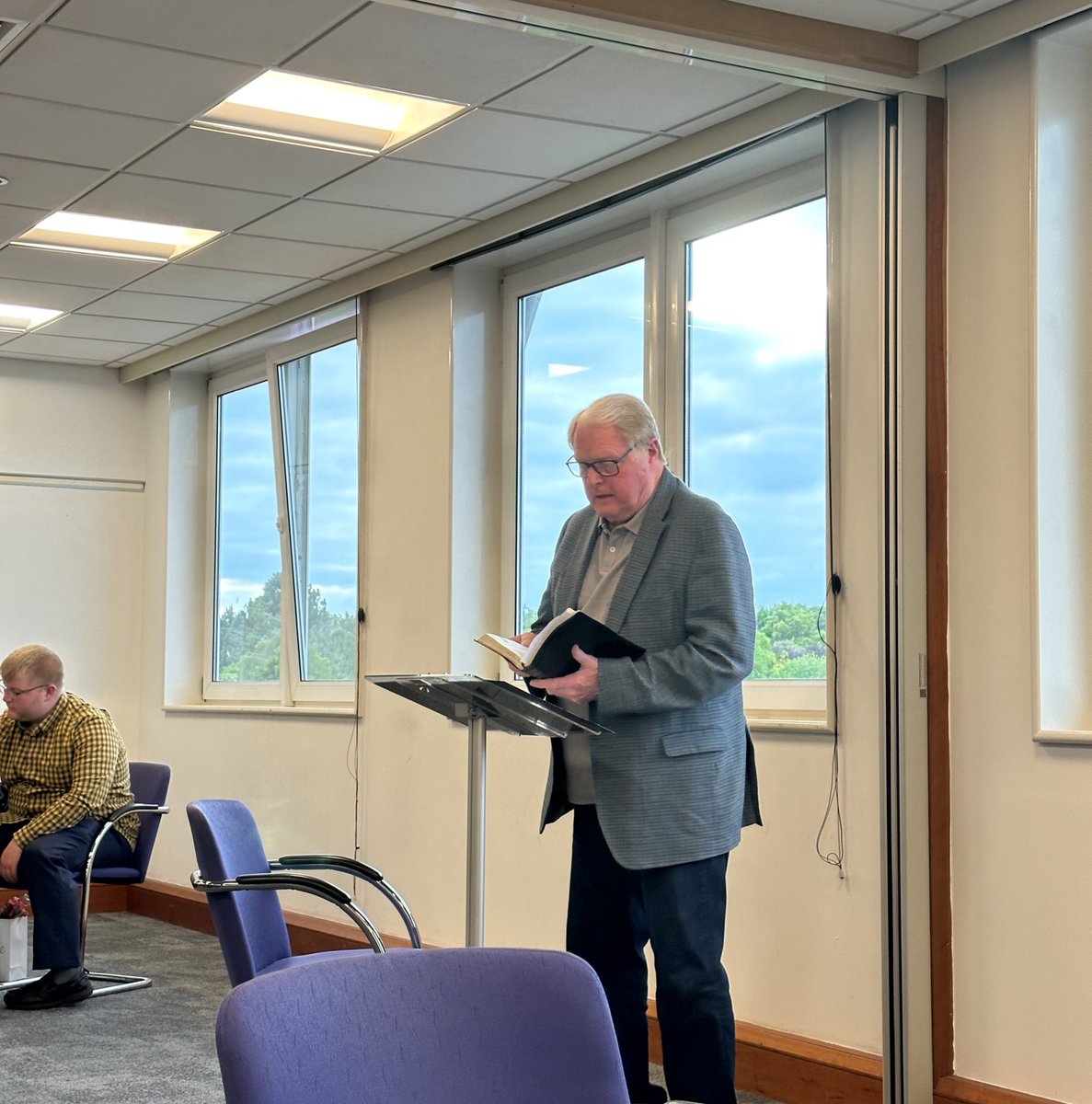 Thankful to have Rev. Ron Becton with us this week in Scotland 🏴󠁧󠁢󠁳󠁣󠁴󠁿 ministering to missionaries and leaders of Northern Europe #RevivalinEurope