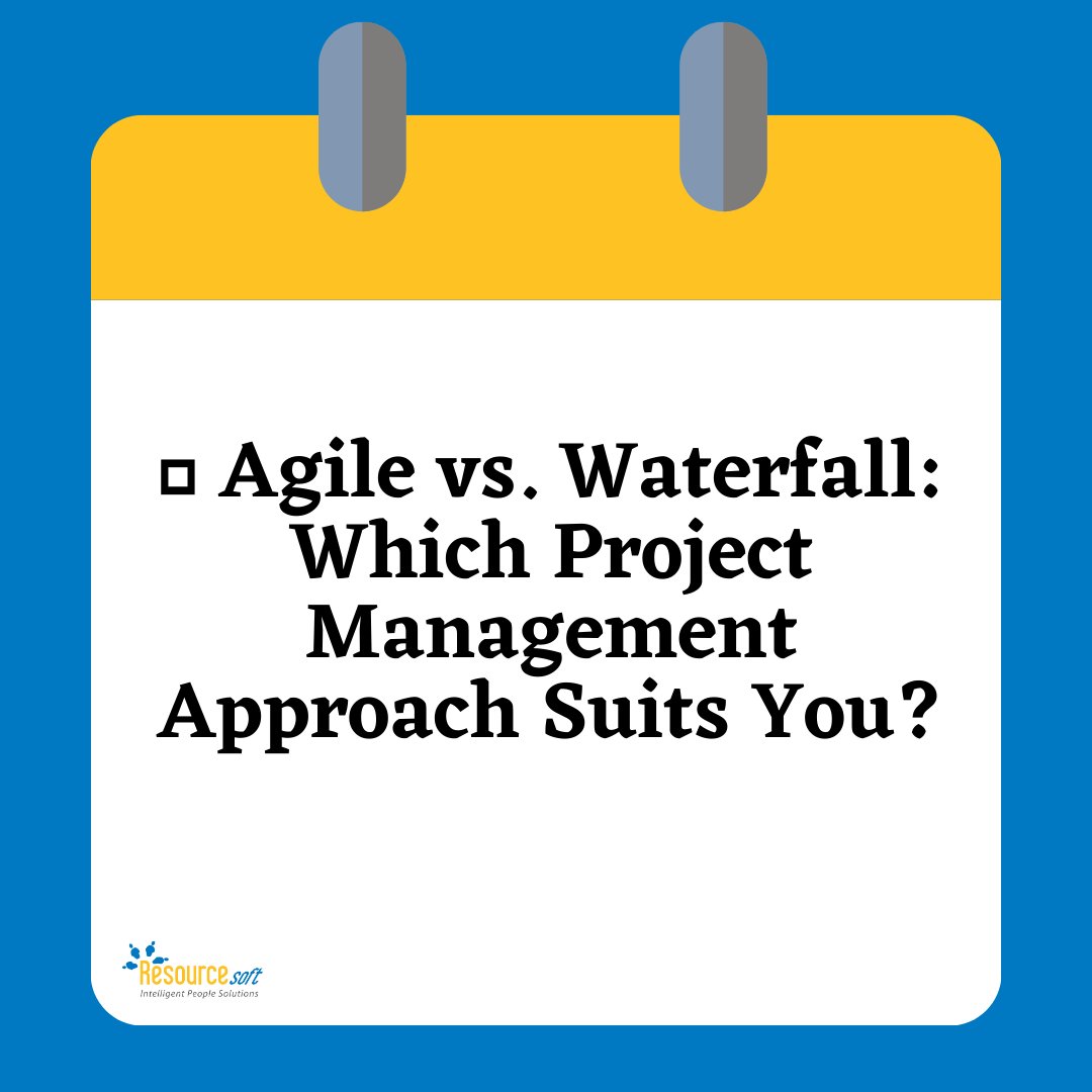 ResourcesoftInc's tweet image. Discover the Pros and Cons of Agile and Waterfall methodologies to make informed decisions for your projects. 🔍 Assess your project&apos;s needs and find the perfect fit! 💡

#ProjectManagement #AgileVsWaterfall #ProsAndCons #ChooseWisely
