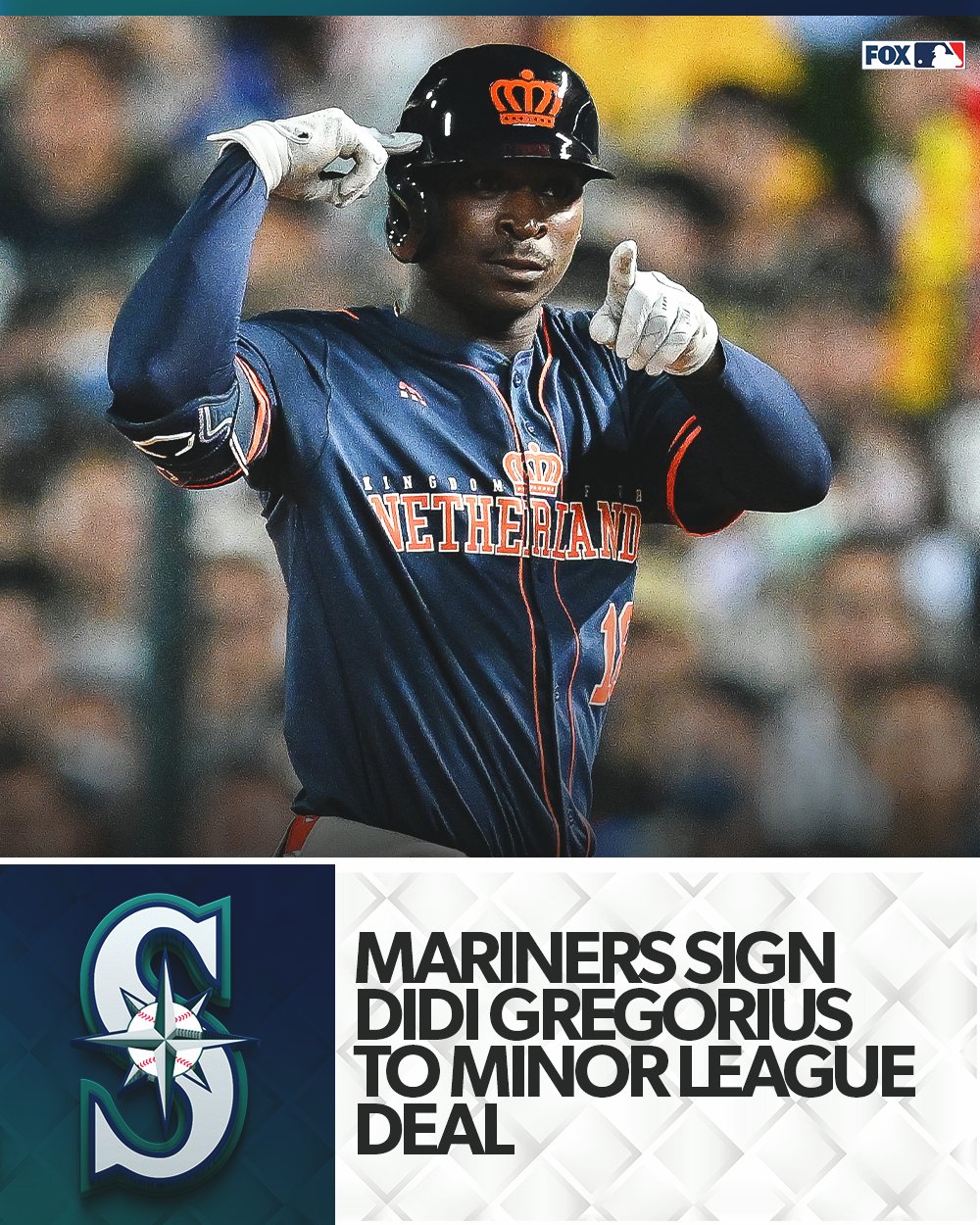FOX Sports: MLB on X: The Seattle Mariners and Didi Gregorius are