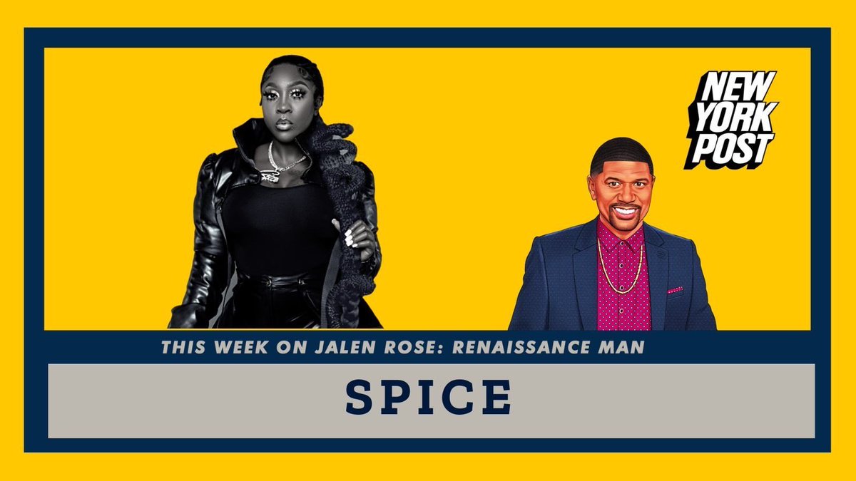 SHMedia_'s tweet photo. Client News! You can now listen to @spiceofficial on @JalenRose @nypost Renaissance Man Podcast 

https://t.co/l8MNw5NIbp https://t.co/rFiyz46pO3