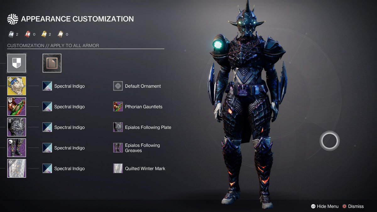 Old Khepris Horn look #DrownInTheDrip