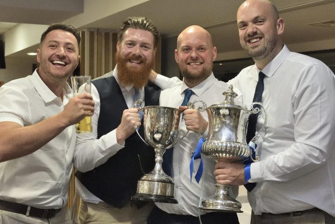 🏆🏆🏆🏆🏆🏆🏆🏆🏆🏆 Been a few weeks now! What a great night @lancsamleague presentation night. Congratulations to all winners! The lads made sure they celebrated! 🍺