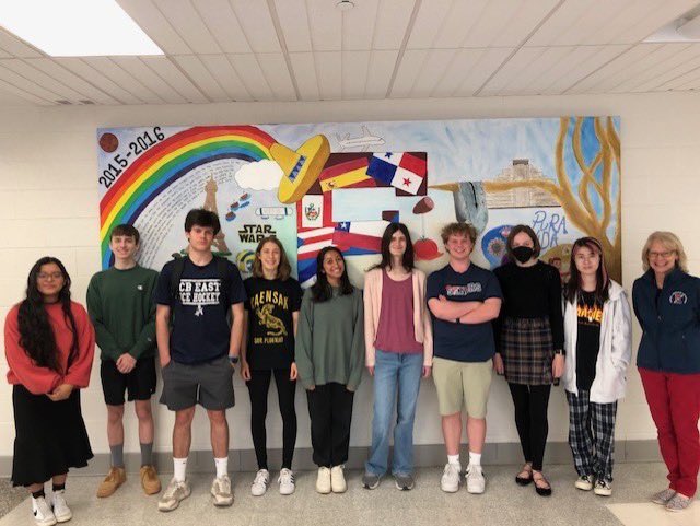 CBWorldLanguage's tweet photo. The first 25 students in @CBSDSchools to receive the Seal of Biliteracy andโฆthe first in Bucks County! Congratulations, now go forth and use your remarkable skills to do good in this world.๐@east_cb @CBSouthHS @CBWestHS @BiliteracySeal https://t.co/ld775xVyVR
