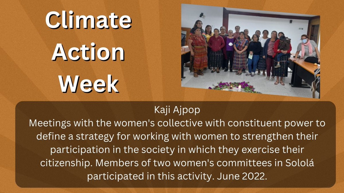 kairoscanada's tweet photo. Imagine Indigenous women at decision-making tables from the local level right up to the national, deliberating with communities and governments on the defense of Mother Earth ?
Read more at:
https://t.co/RlkFU0MTy2
#KAIROSClimateAction https://t.co/YQJw8pAoqy