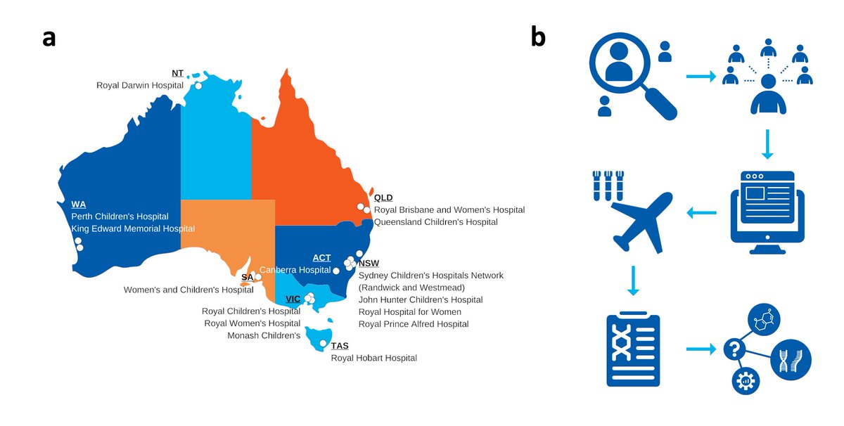 Prof Zornitza Stark (@zornitzas) on Twitter photo Diverse national cohort recruited from 17 π₯over 2yrs
>50% less than 1mo πΆ
Commonest reason for test: seizures and hypotonia π§
Tremendous work by our clinical teams in the midst of COVID πππ
<a href="/ChiragVPatel79/">Chirag Patel</a> <a href="/KirniGC/">Kirsten Boggs</a> <a href="/mgds26/">Michelle de Silva</a>
Project coord <a href="/sophbouff/">Sophie Bouffler</a> πππ Diverse national cohort recruited from 17 π₯over 2yrs
>50% less than 1mo πΆ
Commonest reason for test: seizures and hypotonia π§
Tremendous work by our clinical teams in the midst of COVID πππ
<a href="/ChiragVPatel79/">Chirag Patel</a> <a href="/KirniGC/">Kirsten Boggs</a> <a href="/mgds26/">Michelle de Silva</a>
Project coord <a href="/sophbouff/">Sophie Bouffler</a> πππ