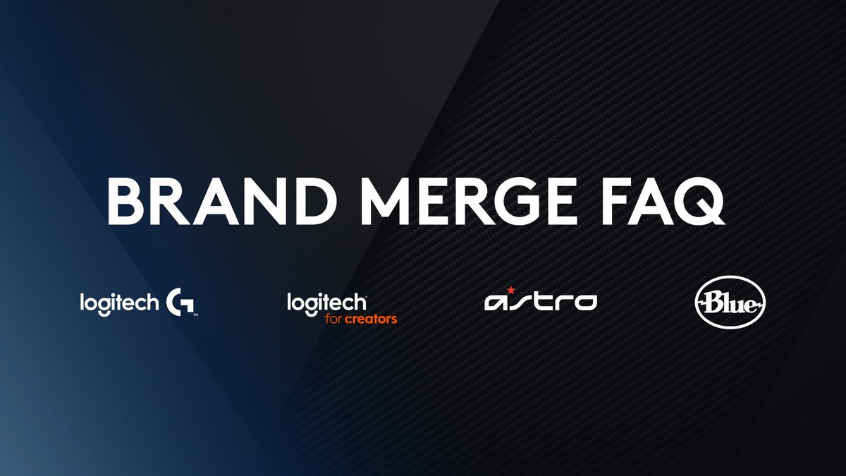 Where do you get support? How will ASTRO, Blue and LFC integrate into Logitech G? Will there be new ASTRO products? Get your questions answered with our official FAQ >> reddit.com/r/LogitechG/co…