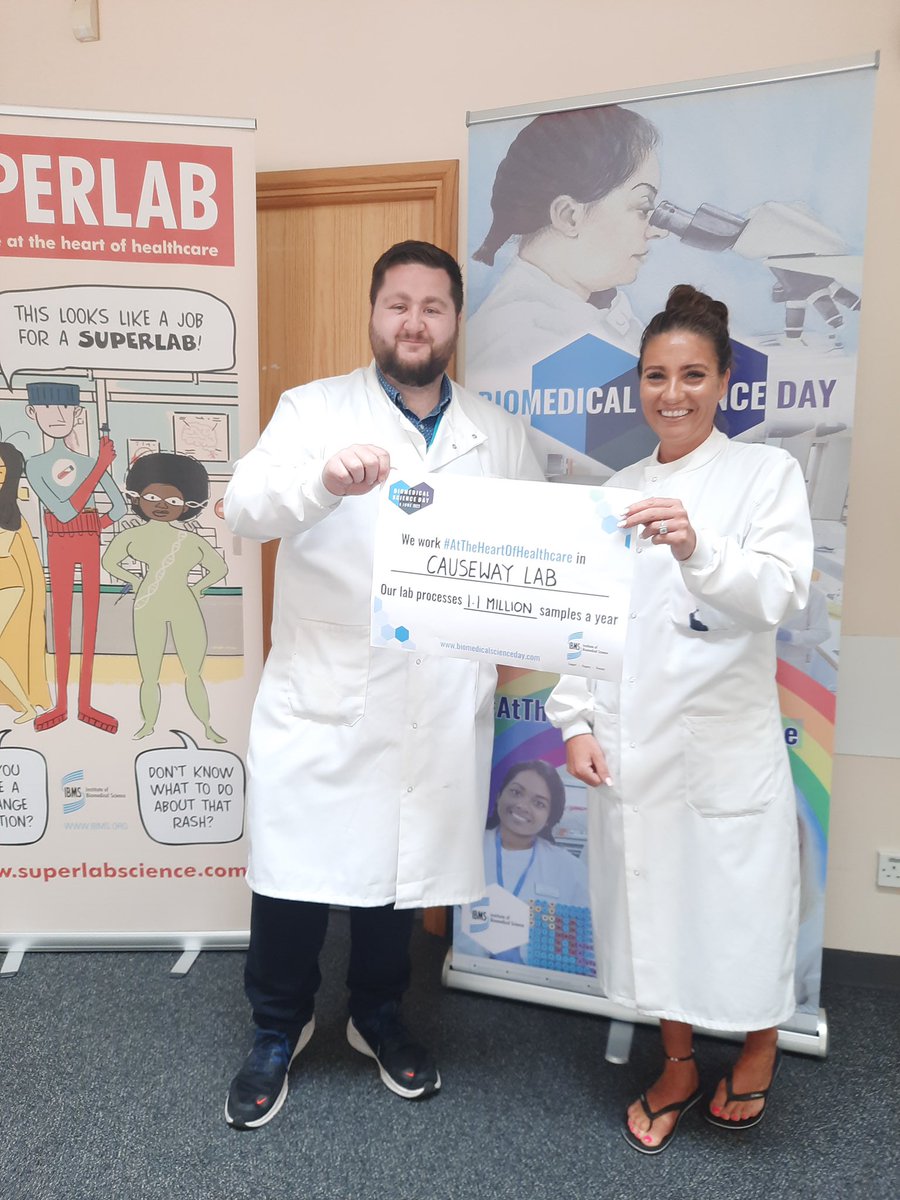 #BiomedicalScienceDay2023 in <a href="/NHSCTrust/">Northern Trust</a> #AtTheHeartOfHealthcare <a href="/IBMScience/">IBMS #AtTheHeartOfHealthcare</a> <a href="/ibmsnibranch/">IBMSNI branch.</a>