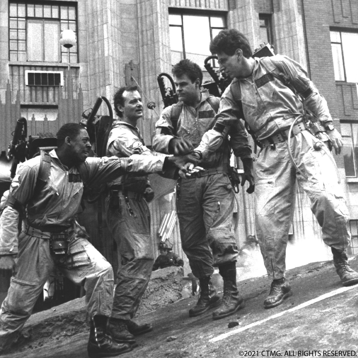 Friends who ghostbust together, stay together. #NationalBestFriendsDay 🤝#GhostbustersDay