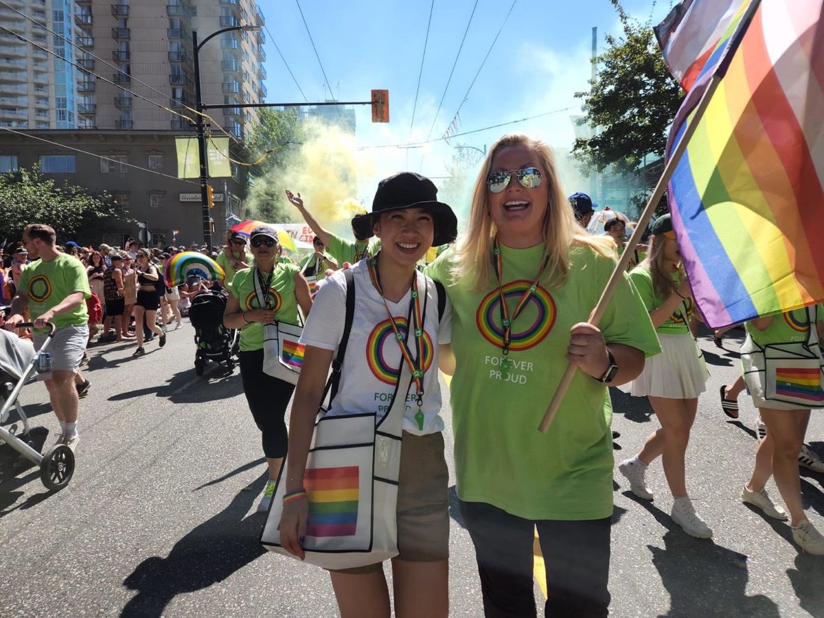 June is Pride Month and at TD, part of our unique employee culture is our commitment to inclusion and diversity.
I'm proud to share TD is supporting 17 Pride Festivals throughout BC &amp; the Yukon. Happy Pride everyone! #foreverproud #foreverprogressing