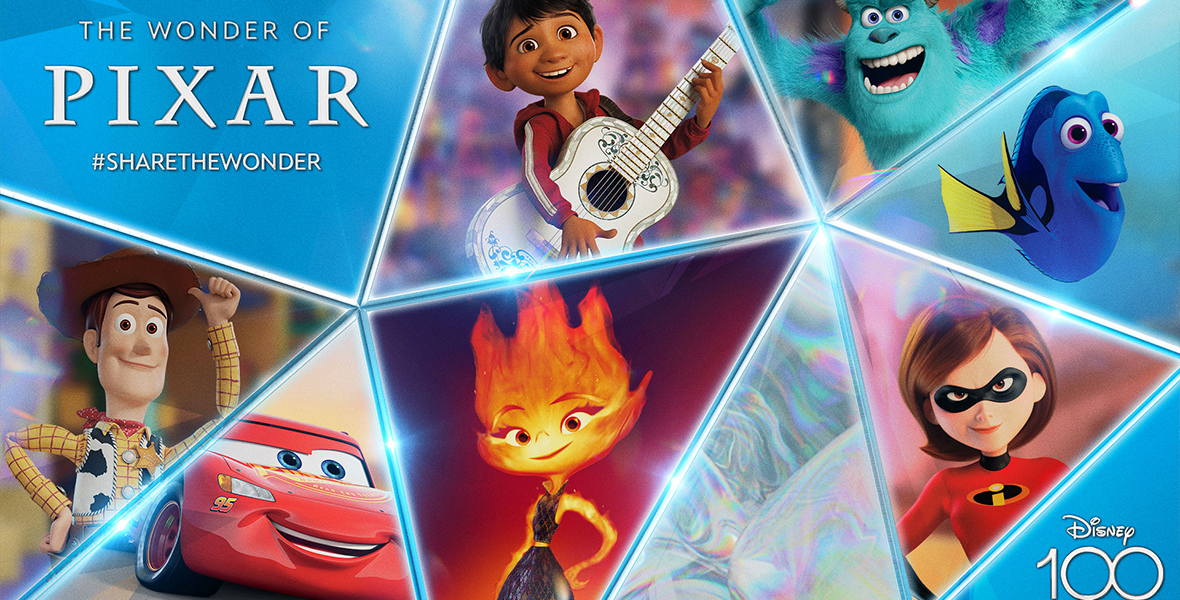 Be bold, be animated, and celebrate all things @Pixar: di.sn/6008OItV0 #ShareTheWonder