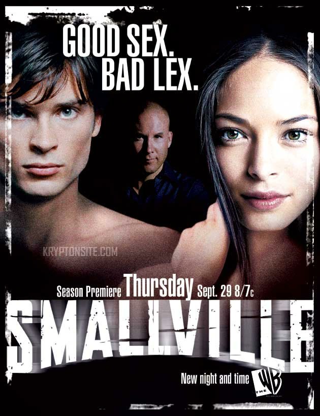 This poster for the fifth season of Smallville.