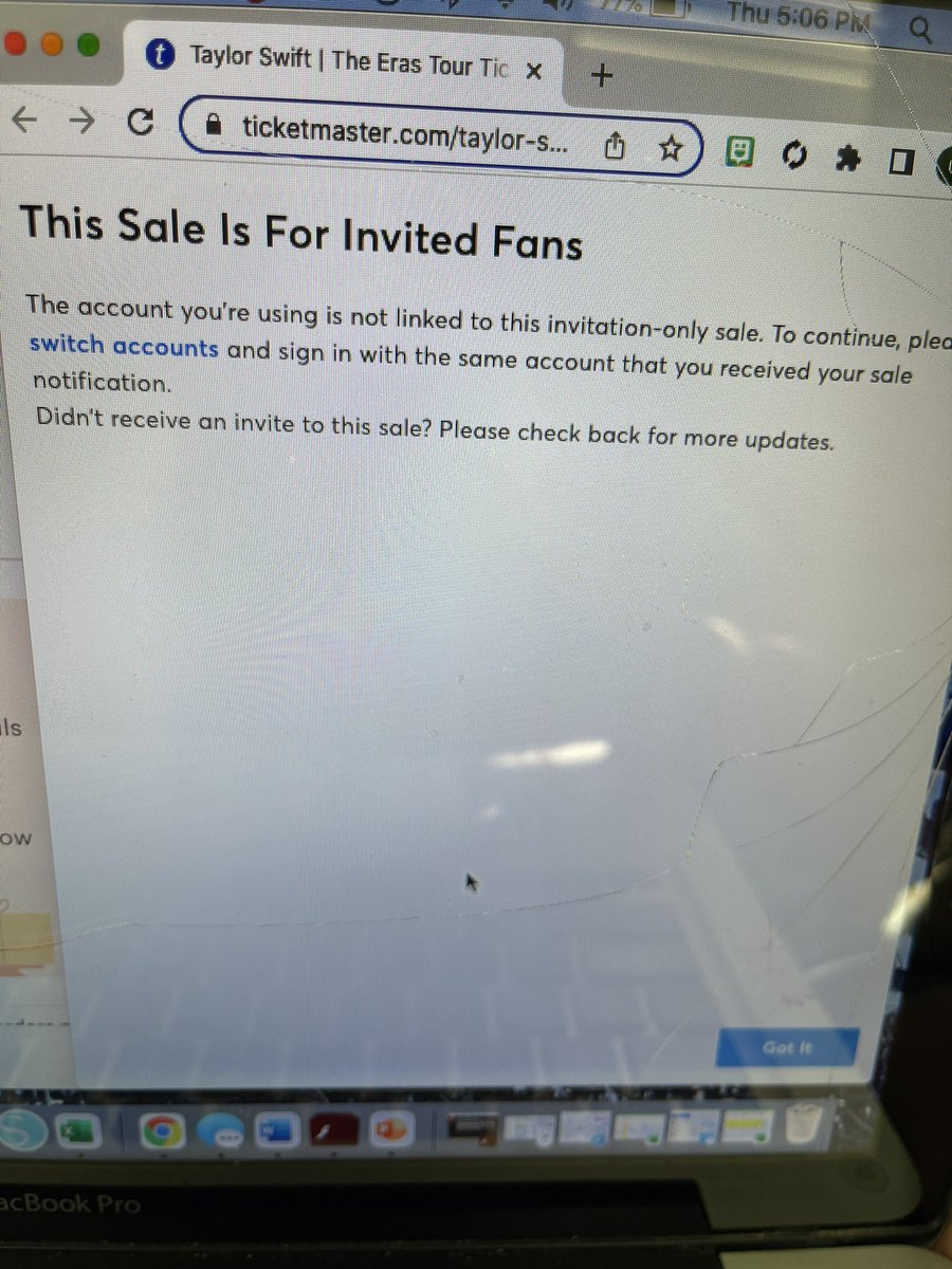 crichter1's tweet photo. @MaddieTheis2 @Ticketmaster Just got this… https://t.co/shlfzAw9NV