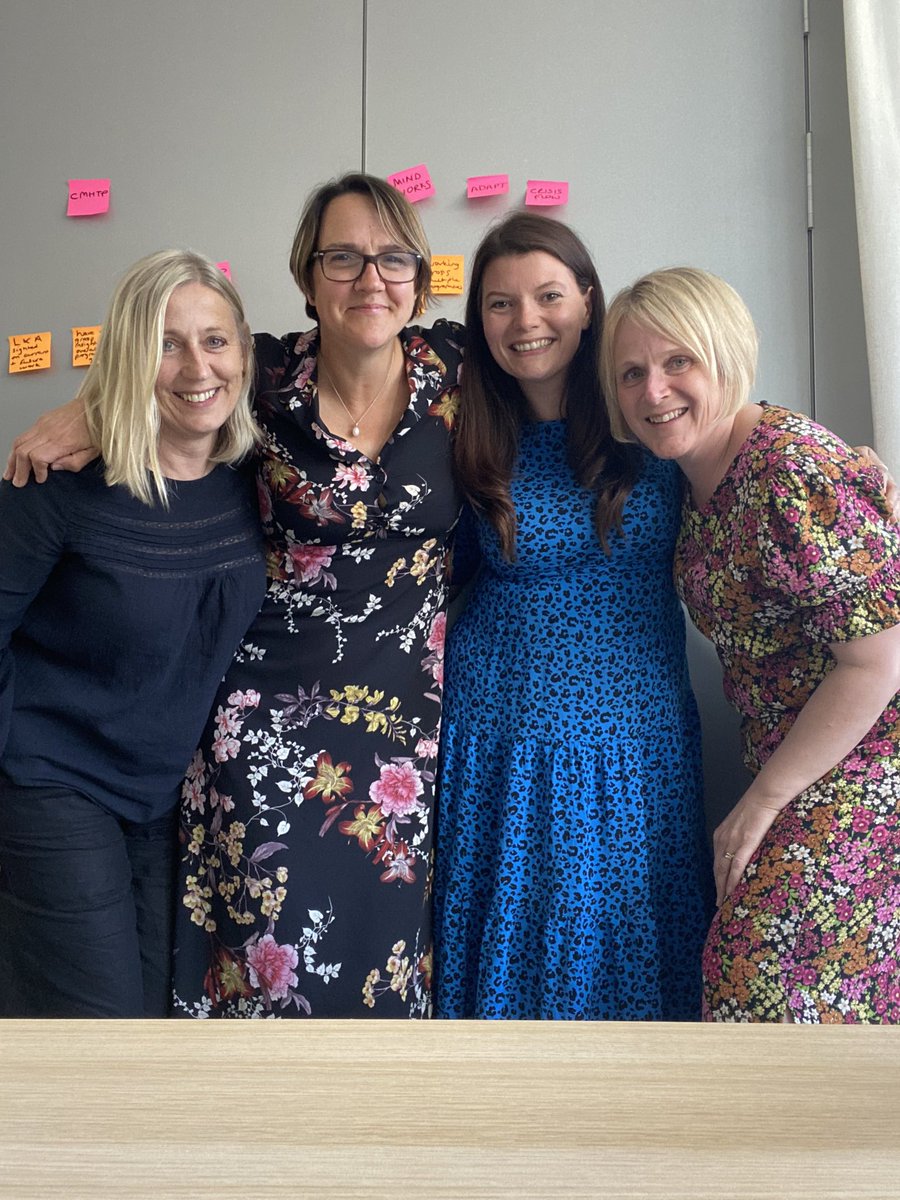 MelRheum's tweet photo. What do you get when you put 4 #change leaders in a room who haven’t met physically together before? A lot of everything you could possibly want! #laughter #tears (happy ones) #strength #support #belief #respectfulchallenge #spacetothink #collaboration @SABPDigital @mikecavaye https://t.co/rwX2jH6M0R