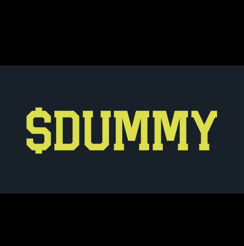 @ProTheDoge $DUMMY of course 🤷🏽‍♂️ #DUMMY #DUMMYRevolution #DUMMYHasUtility #DummyArmy