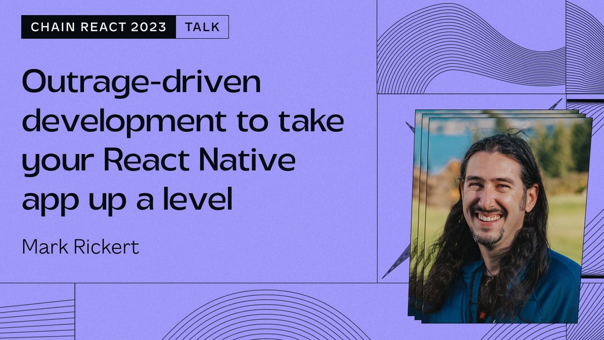 ChainReactConf's tweet image. Outrage-driven development! 🤬
That's a term coined by our very own Mark Rickert to describe what happens when we channel our outrage into a force for #ReactNative productivity.
Check out this great talk from #ChainReact2023!
🔗 youtu.be/vk0XdVuzxyo