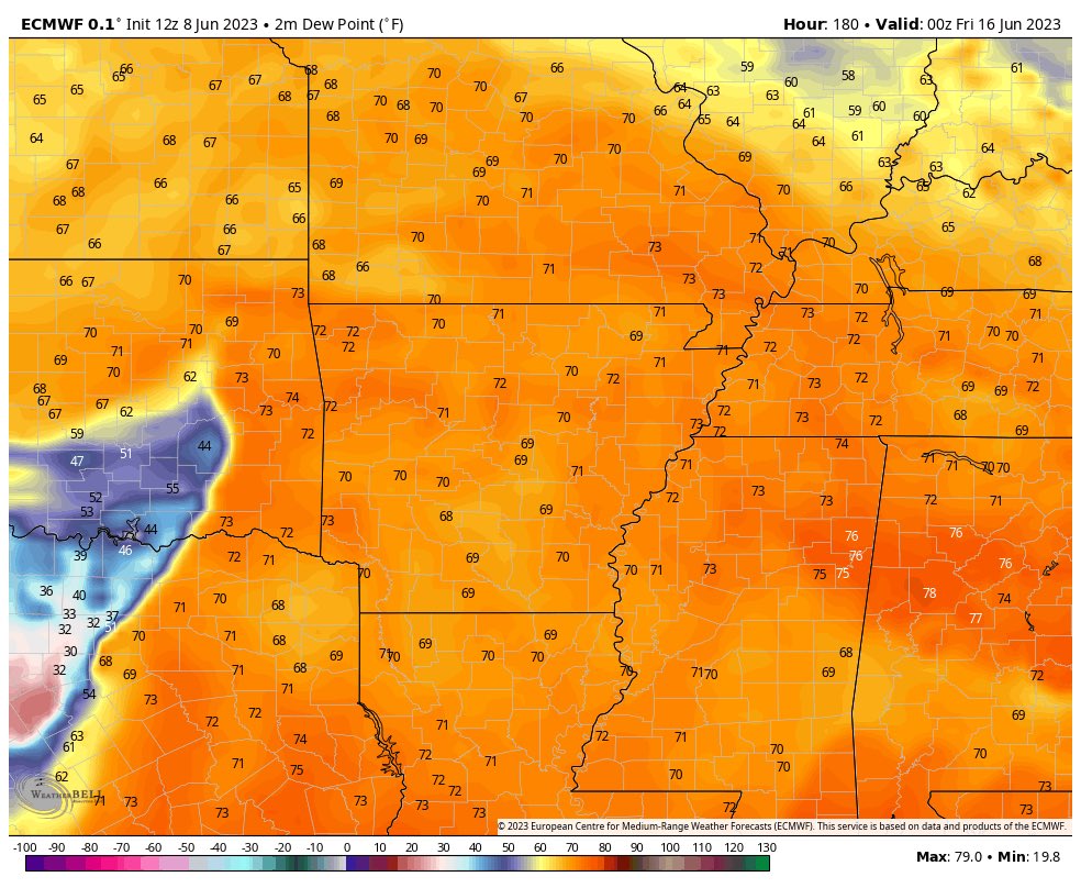 Zachary Hall on Twitter "The 12Z Euro just casually dropping MAJOR