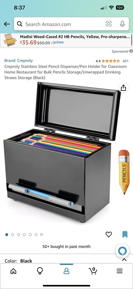 Share your #clearthelist items with me. What is your most wanted item??? Mine is a pencil dispenser. #teachertwitter #clearthelist23 #Sooners amazon.com/hz/wishlist/ls…