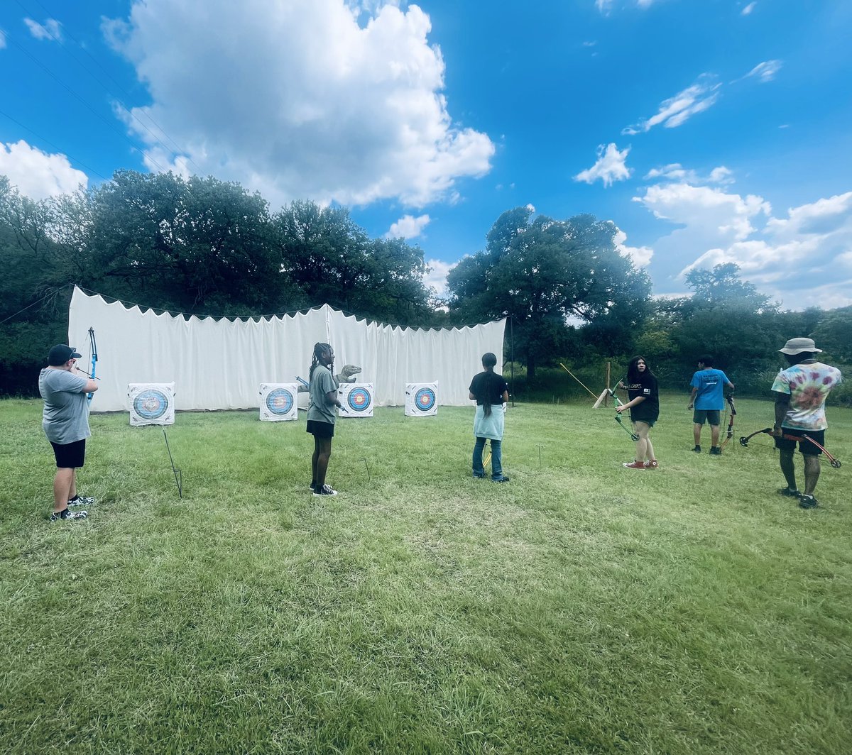 Ulysses43702026's tweet image. Project Explore students explored &amp;amp; conquered ! the great outdoors of TEXAS! Fishing, hiking, kayaking, rock climbing, and archery 🏹. Overall, students created new friendships and experiences that will last a lifetime. @HISD_ProjectEx @HISD2College @MMAFAHISD @MyDiscoverU