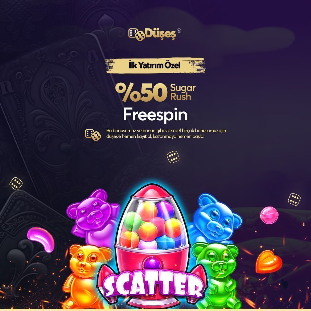 🍀  Freespin şöleni ile yatırımlarınız Düşeş geldi.

🎲Yatırımını yap , bonusu al , kazancını katla ve anında çek ! 

⭕️ Büyük kazançların yer aldığı eşsiz atmosfer, Düşeş Casino'ya özgü!

🚩  Detaylar  duses.click/Guncelgiris  Adresinde.

#casino  #freespin #sugarrush #SONDAKİKA