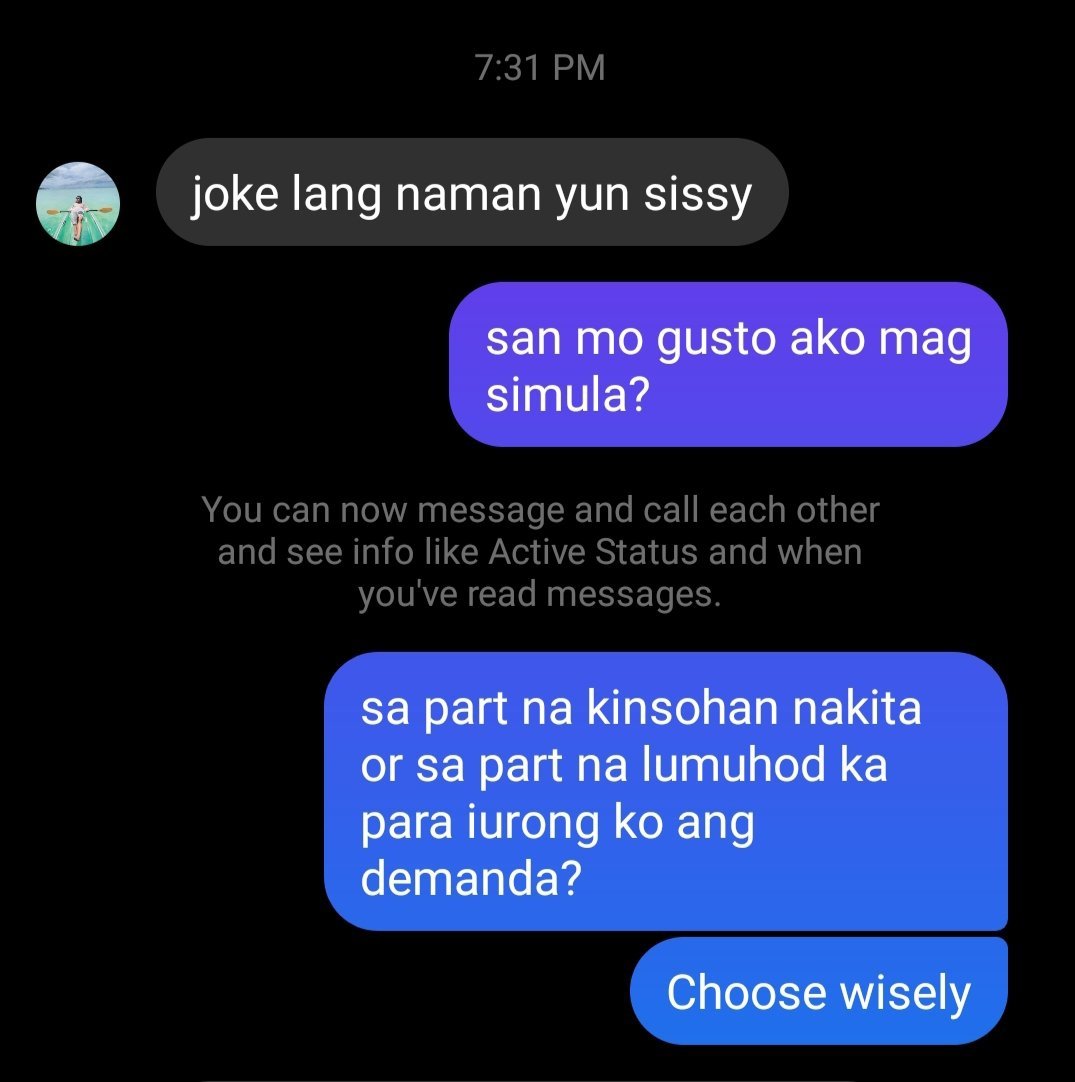eloisavirtualph's tweet photo. @veeapakanmoko ulol sino nman gugustuhing mag poser sa isang butanding @JannaOhlala https://t.co/aE4Gquea0W