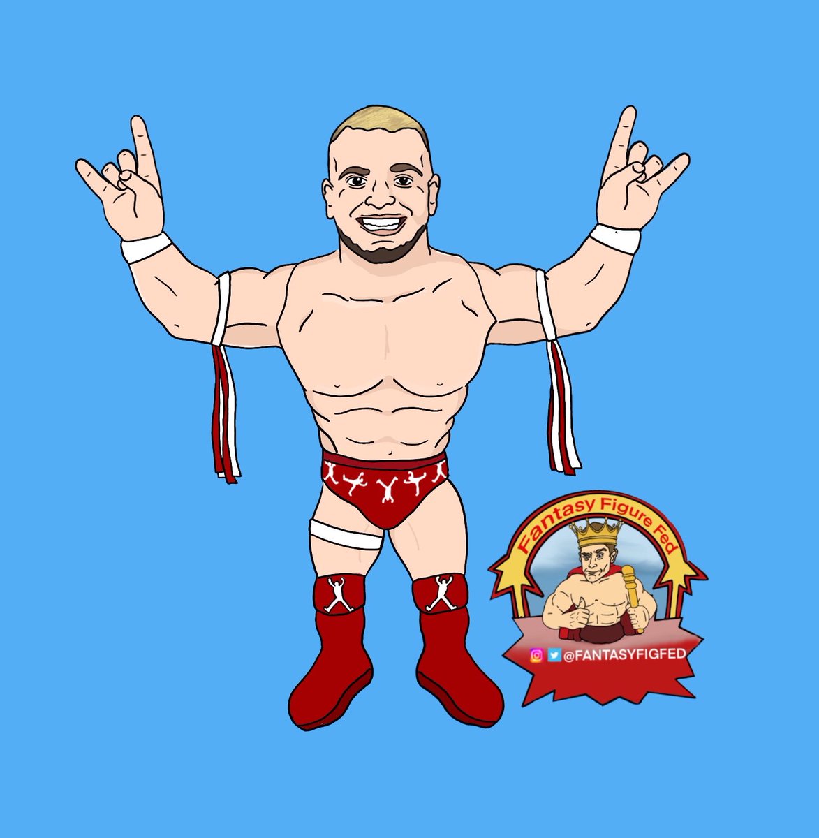 FantasyFigFed's tweet photo. Series 4.4: Jack Cartwheel! @jackcartwheel One of the most exciting and athletic young wrestlers on the scene. And a hometown favorite from Sacramento!
#customwrestlingfigures #prowrestling #retrowrestling #classicwrestling #customhasbro #aaa #sacramento https://t.co/P7YxweKw2j