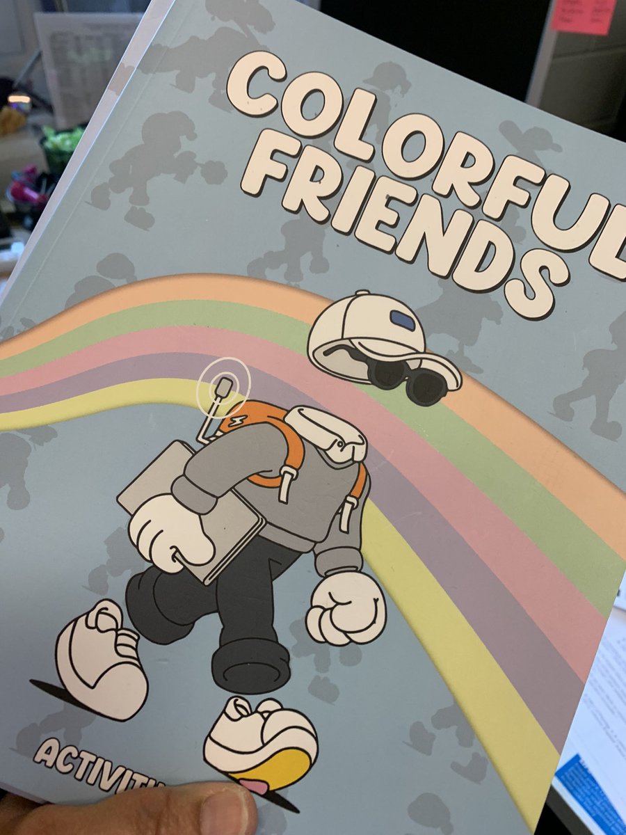 Amazing gift from <a href="/Gabe_398/">Gabe</a> arrives today! So grateful for these awesome <a href="/InvsbleFriends/">Invisible Friends</a> coloring books!