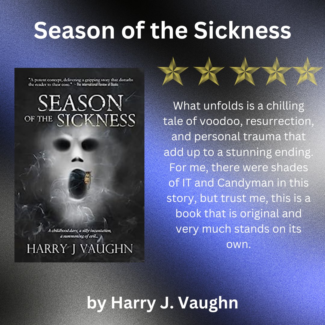 authorjohnw's tweet photo. Fans of Southern Gothic #horror are going to get a real kick out of Season of the Sickness by Harry J. Vaughn. Mt full #bookreview is up at https://t.co/gpTlVwO3Di https://t.co/rHwwXFdrh2