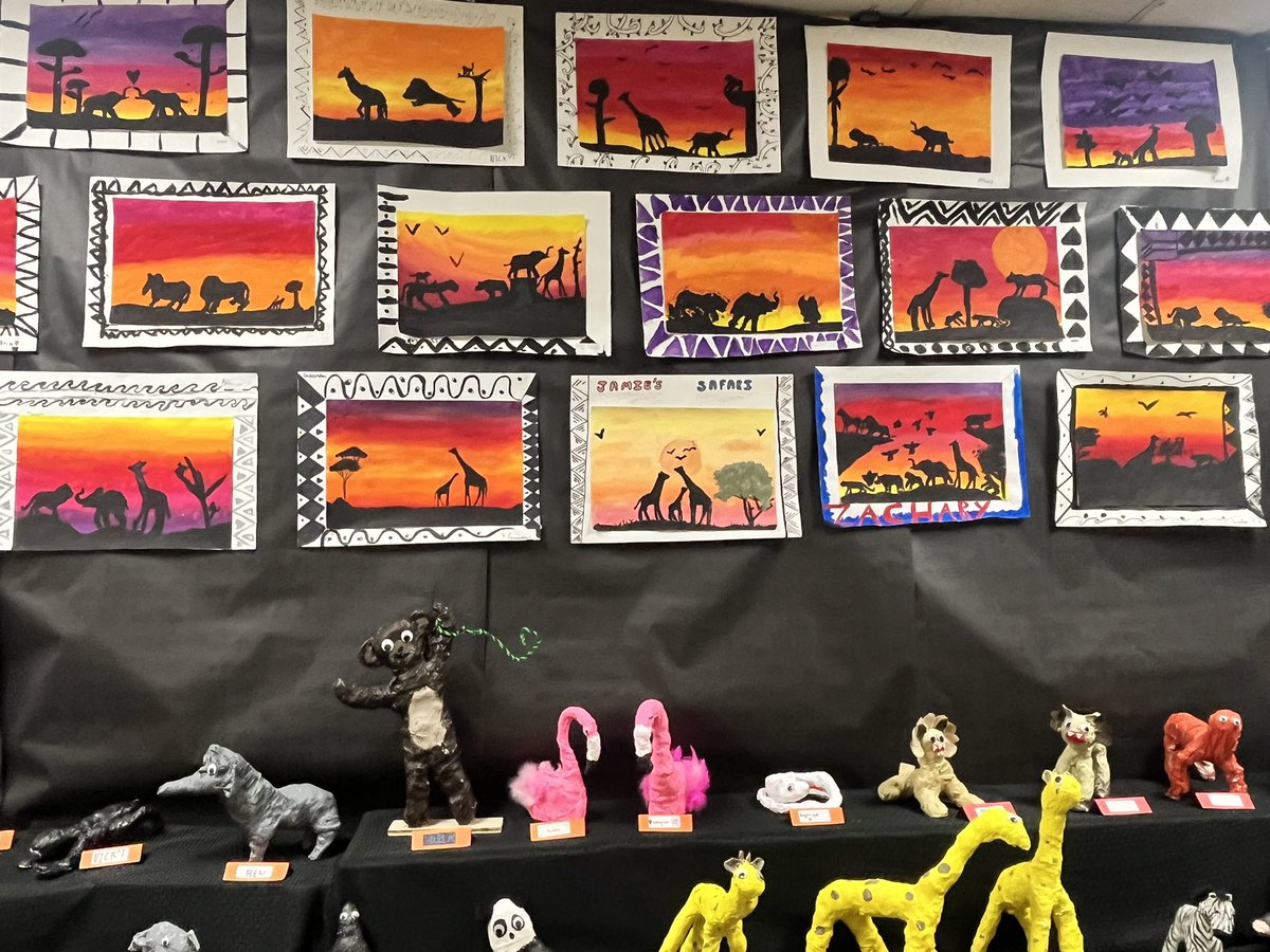 Phenomenal art work from the students at Washington School! Congratulations to Mrs. Kaufman for putting together such a fantastic Art Show!