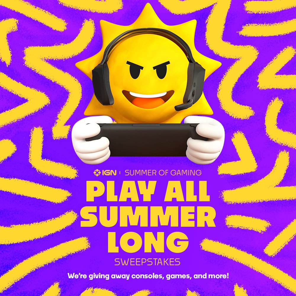 To celebrate Summer of Gaming, we're giving away TONS of awesome prizes. Want to have a chance to win an Xbox, PS5, Nintendo Switch, a Steam Deck, and more prizes? Follow the link for the full details. bit.ly/3CfwL4W