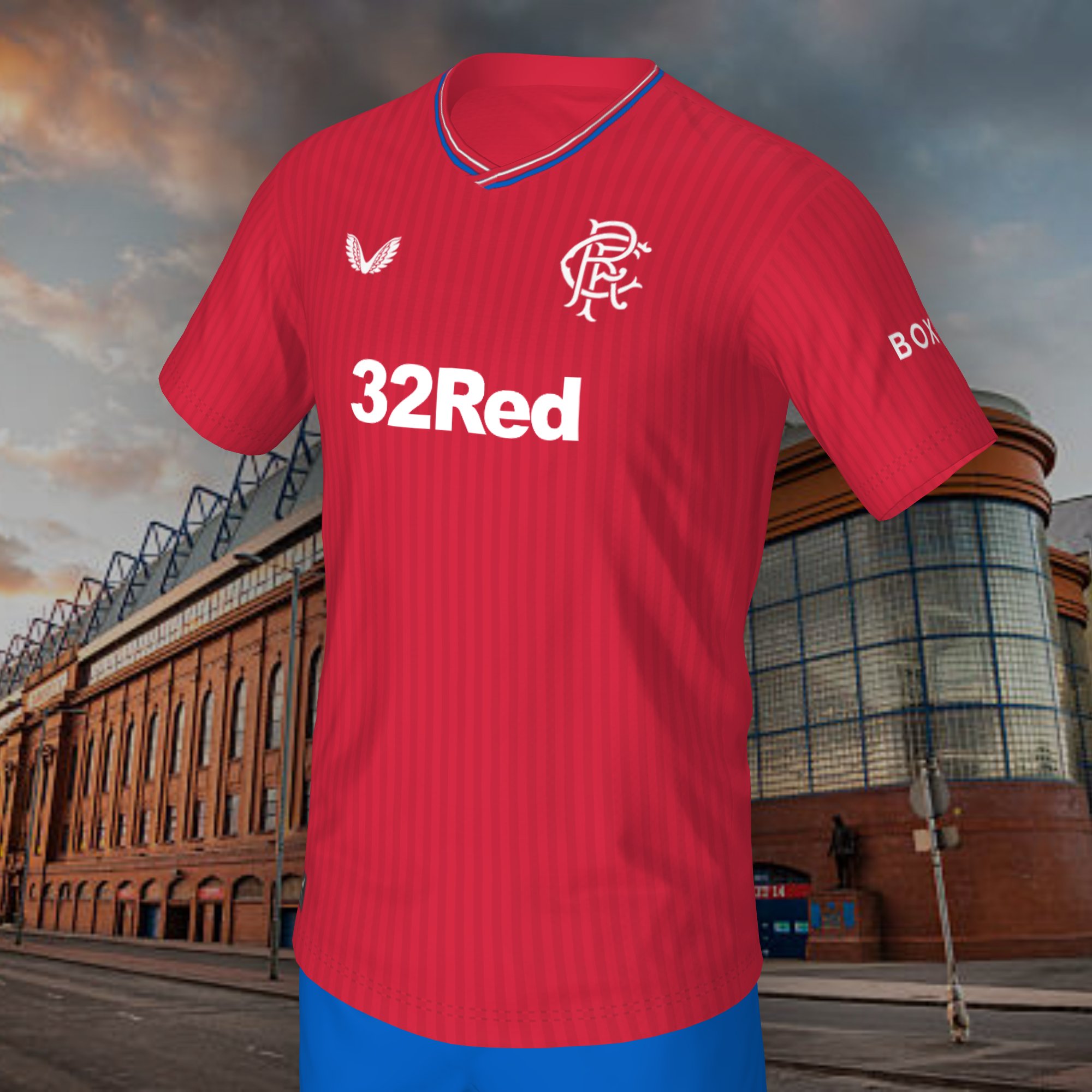 Concept Rangers Kits on X: Rangers 23/24 Home Kit design in red