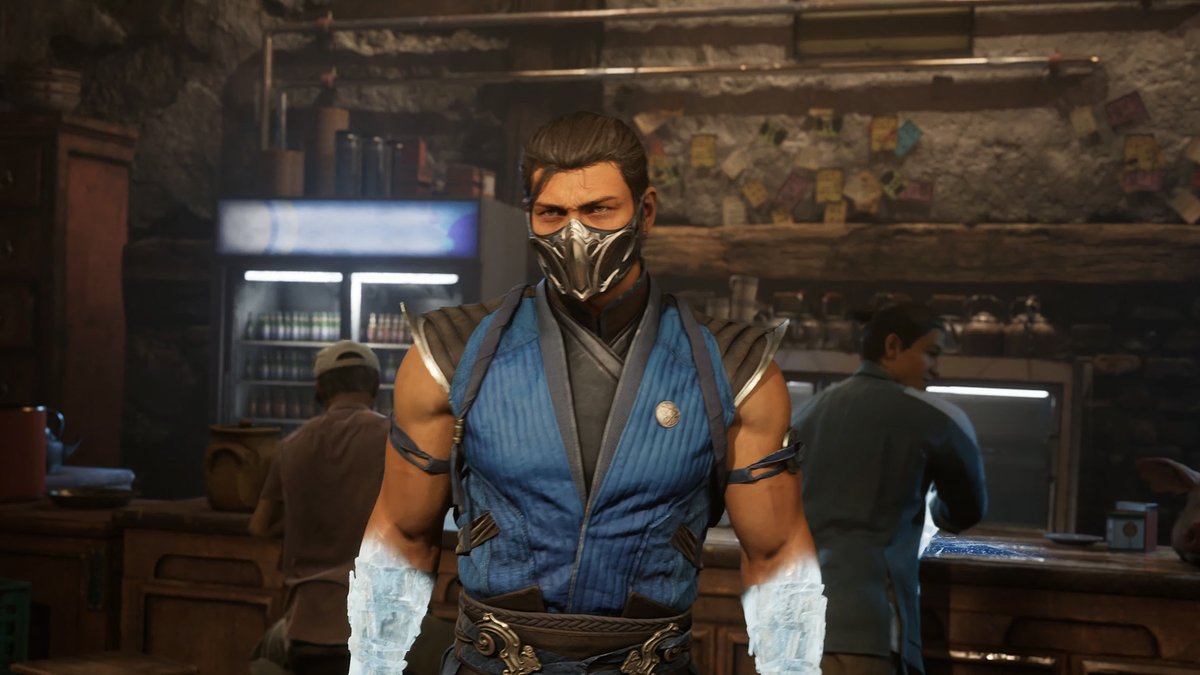 Be still my beating heart (as long as it is still beating in my chest, lol). #Scorpion and #SubZero are so handsome in #MortalKombat1. :3