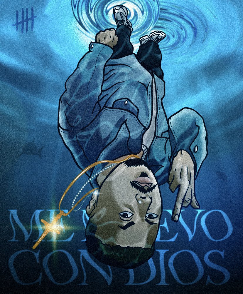 dibujinho's tweet photo. ME MUEVO CON DIOS 🦈🙏🏼 @CruzCafune designed by me ✍🏼 https://t.co/VdTzawc4qZ