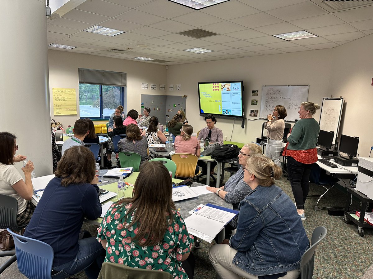 So happy to help facilitate a mentor training today!