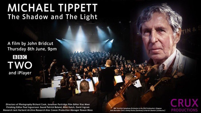 What  remarkable programme John Bridcut has brought together. It evokes Michael Tippett - the man and the music - so invitingly, in all his magical, puzzling, joyous complexity and tortured simplicity. @SallyHGroves has the moment (with the 5th String Qt) and the word… longing.
