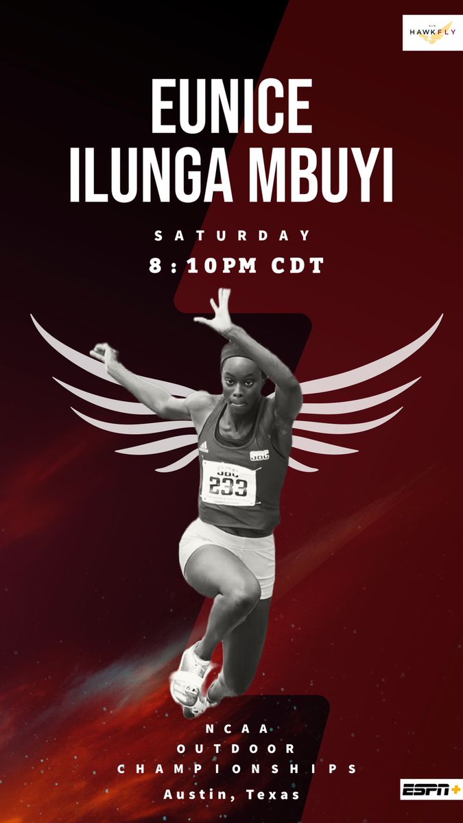 HawkFly_ulm's tweet photo. Our jumpers are ready to take off at the NCAA Championships in Austin, Texas 📍

Men’s High Jump on deck !
Women’s Triple Jump on hold ! https://t.co/XBLRiZm6Pi