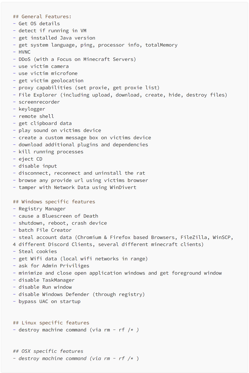 Gi7w0rm's tweet photo. New #BlogPost:
It seems @tosscoinwitcher and I have discovered a previously undocumented #Java-based #RAT.
Dupped #DynamicRAT, the #malware has a vast array of features. Read all about it the discovery process here:
https://t.co/NXydj3Zsza
#CyberSecurity #infosec #networktamper https://t.co/3grKV66c8H