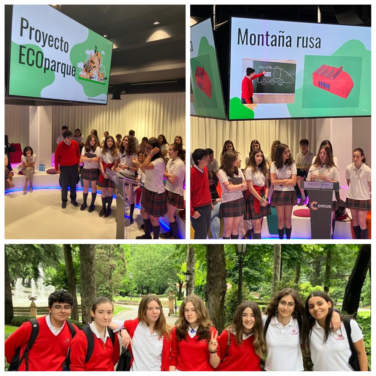 Col.Corazón de María (@codemagijon) on Twitter photo Equipo de 3º ESO <a href="/codemagijon/">Col.Corazón de María</a> <a href="/alonlau/">Laura</a> presenta el proyecto #ECOparque en evento final #MASSTEAM @fundacionctic @FADE_COMUNICA con propuestas basadas en la sostenibilidad medioambiental. ¡Enhorabuena por el gran trabajo realizado! 👏👏👏 #CodemaSTEAM <a href="/PedagogicosS/">Pedagogicos Claretianos de Santiago</a> Equipo de 3º ESO <a href="/codemagijon/">Col.Corazón de María</a> <a href="/alonlau/">Laura</a> presenta el proyecto #ECOparque en evento final #MASSTEAM @fundacionctic @FADE_COMUNICA con propuestas basadas en la sostenibilidad medioambiental. ¡Enhorabuena por el gran trabajo realizado! 👏👏👏 #CodemaSTEAM <a href="/PedagogicosS/">Pedagogicos Claretianos de Santiago</a>