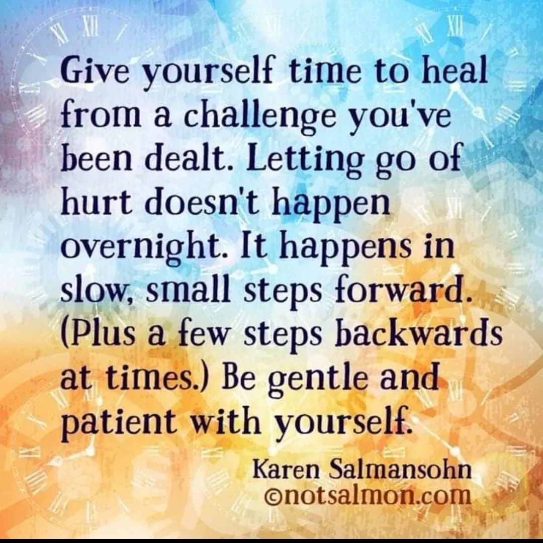 HHeartspace's tweet image. #giveyourselftime #giveittime #timetoheal #heal 
#challenge #lettinggo #hurt #smallsteps #begentlewithyourself #begentle #bepatientwithyourself #bepatient #heartspace