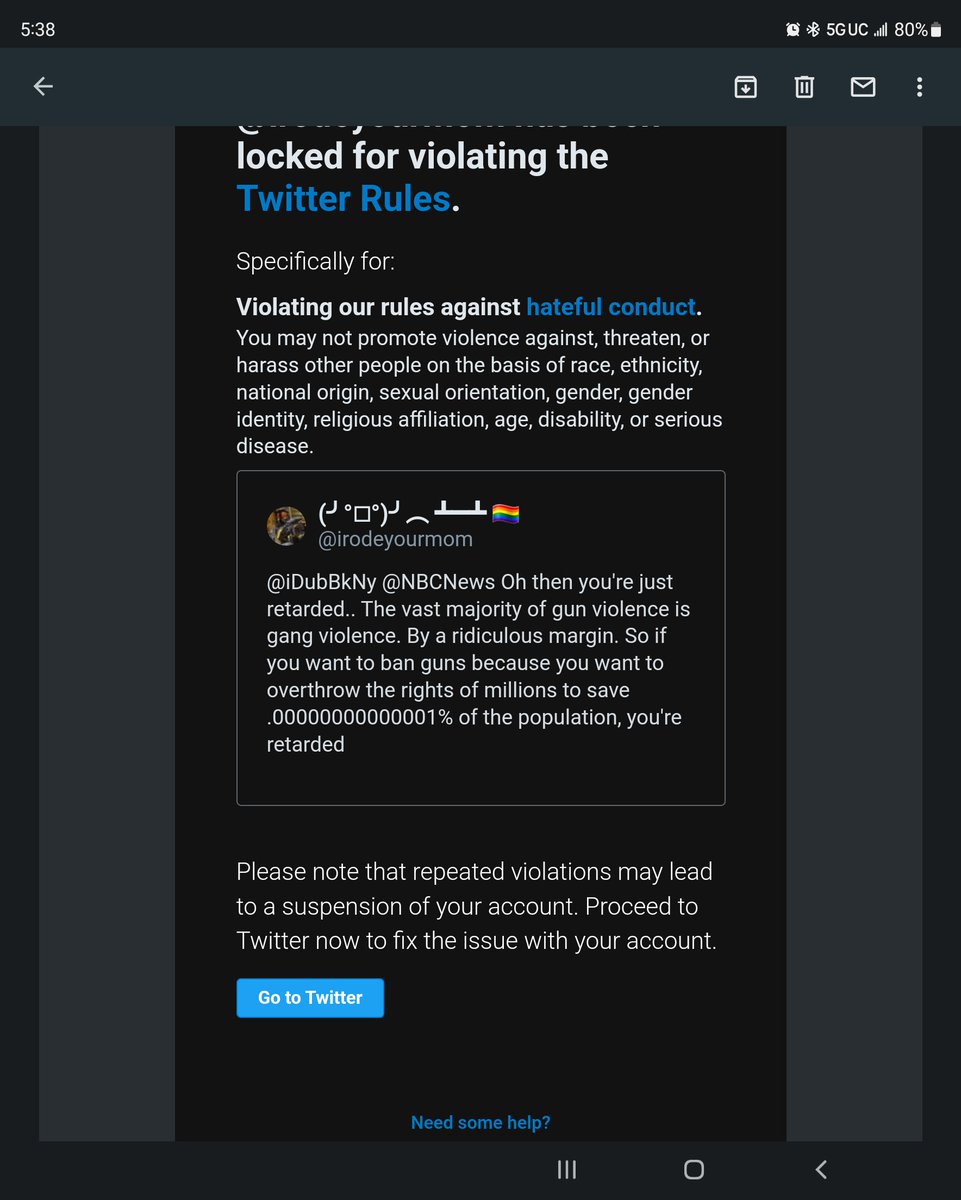 @TwitterSafety @elonmusk please point to where I promoted violence? Wtf is this bullshit? You literally put a new CEO in charge and she immediately rolled back the fascism censorship options in twitter? So much for free speech