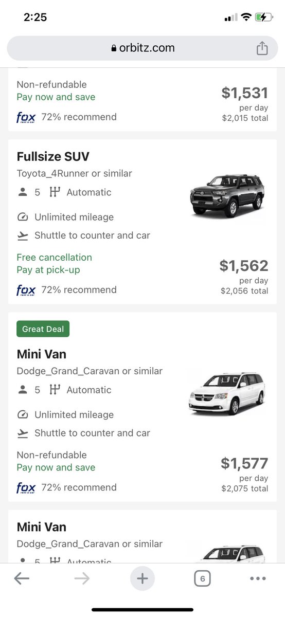 MichelleLiTV's tweet image. What the heck is going on in Seattle? Rental cars are $1500 a day. Specifically, tomorrow.