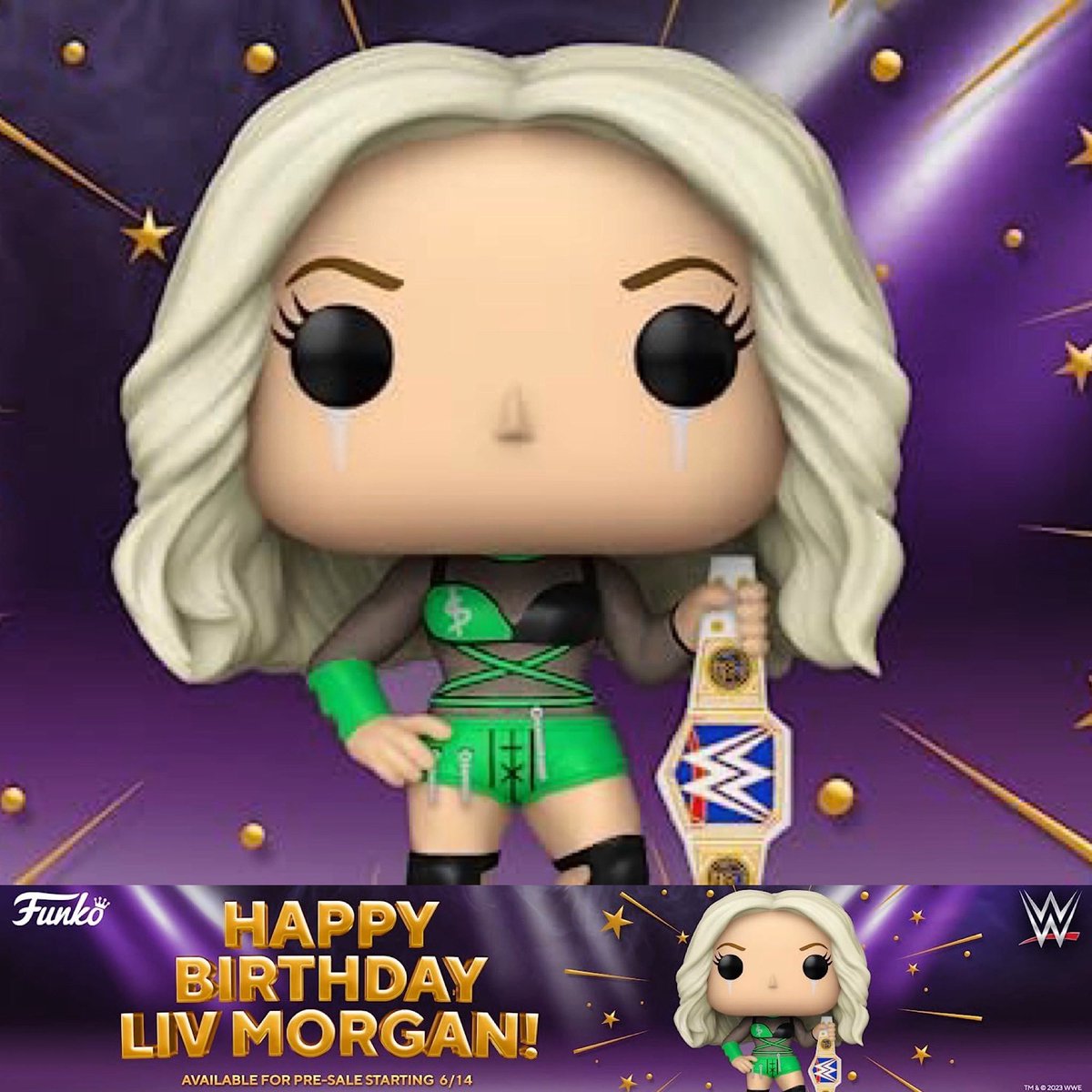 Happy Birthday @yaonlylivvonce 

New Liv Morgan Funko Pop! Vinyl available for pre-order June 14th!

Join WhatNot @ WHATHEEL.com & get a $15 credit to use!

#figheel #wrestlingfigures #wwe #wweelitesquad #aew #aewunrivaled #actionfigures #toycollector