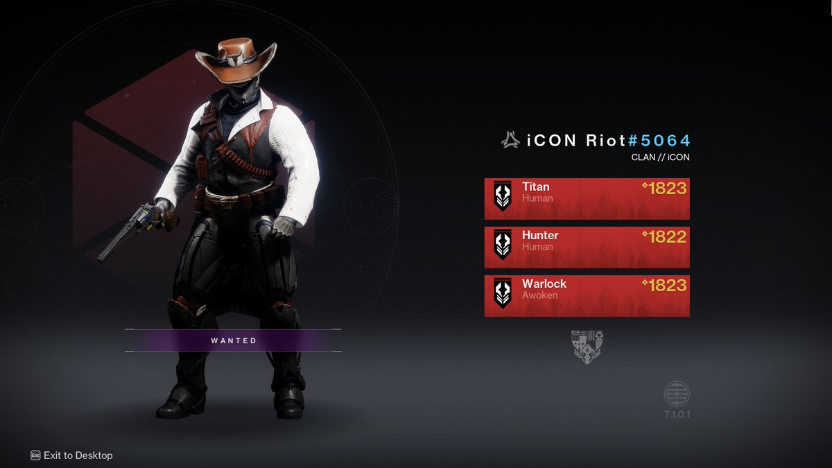 iCON_Riot's tweet image. I have yet to Yee my last Haw. I am the most rootinest tootinest Titan in ye Destiny Universe. The cavalry has arrived. #DrownInTheDrip #DestinyTheGame #destiny2fashion #destiny2